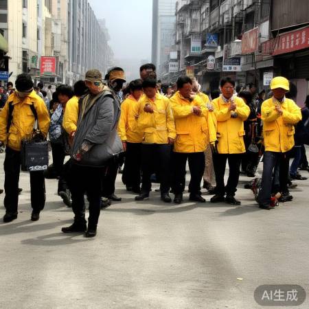 福鼎全市停工，外卖小哥注意安全