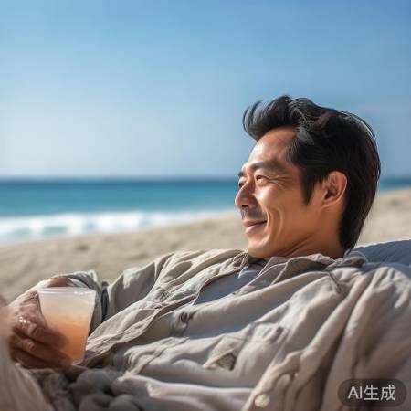 刘翔佛系生活,自在健康