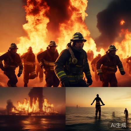 青岛货轮火灾事故：紧张救援圆满结束！