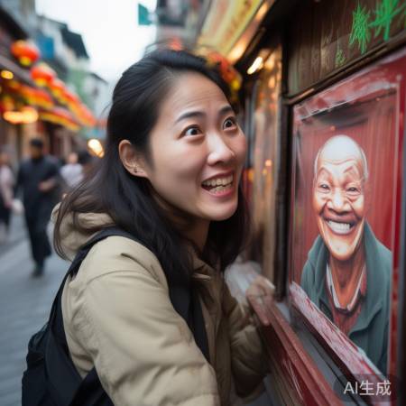 马来西亚女子昆明街头认出外公照片，感人一幕引网友热议