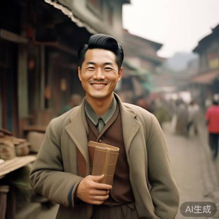昆明街头，似见外公青春影