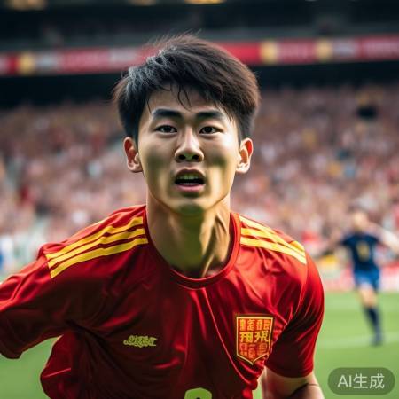 中国小将吕孟洋替补登场，首秀即破门创辉煌！
