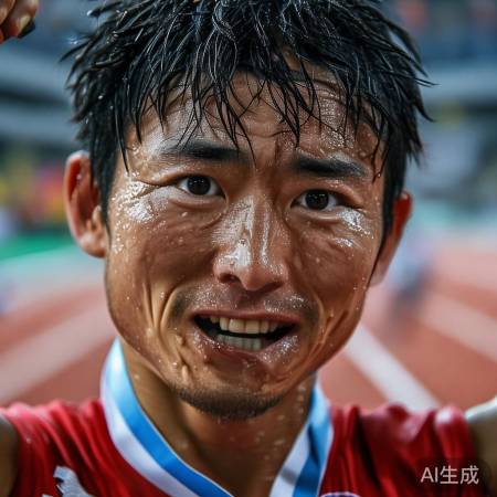 严一枪一投惊人！日本奥运冠军泪洒赛场